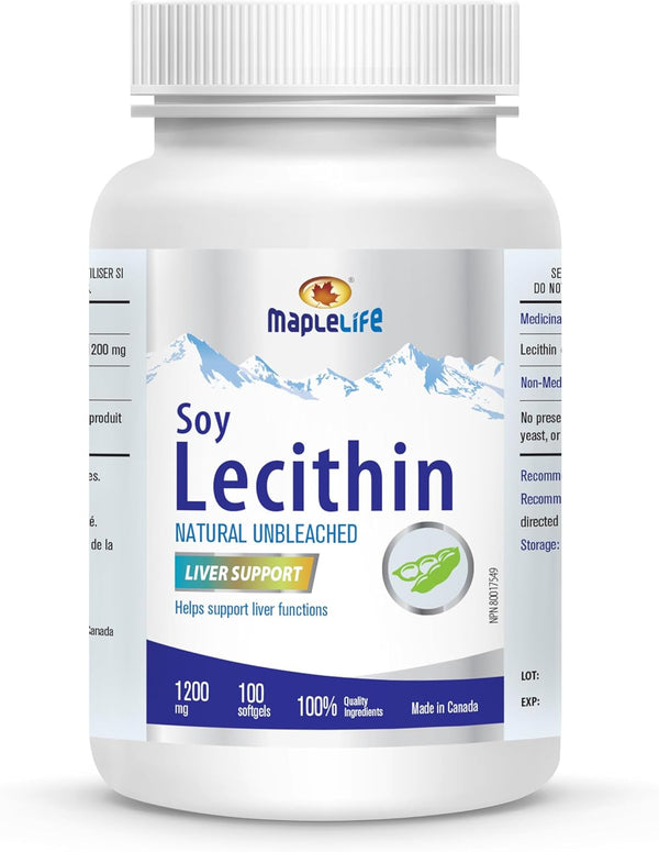 Lecithin 1200mg 100 Softgels (Small Pack)