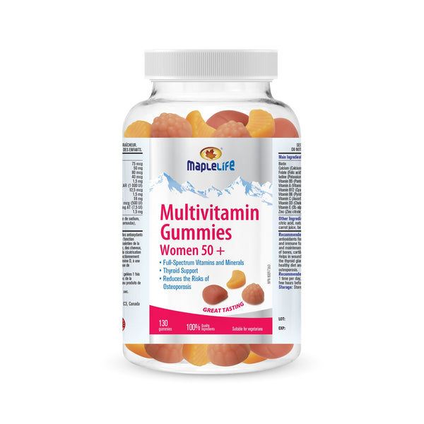 Multivitamin Gummies Women 50+ 130 Gummies