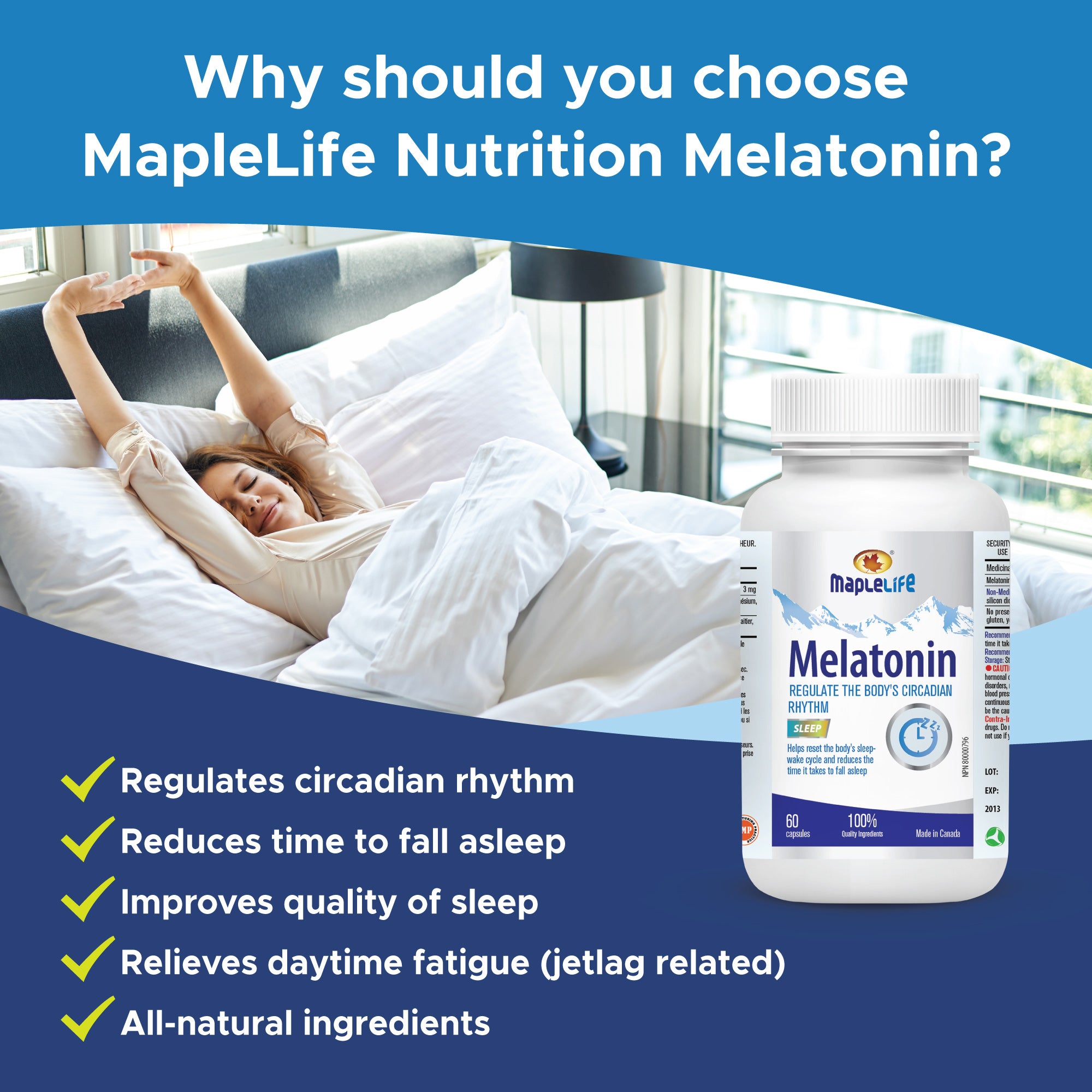 Melatonin 60 Capsules