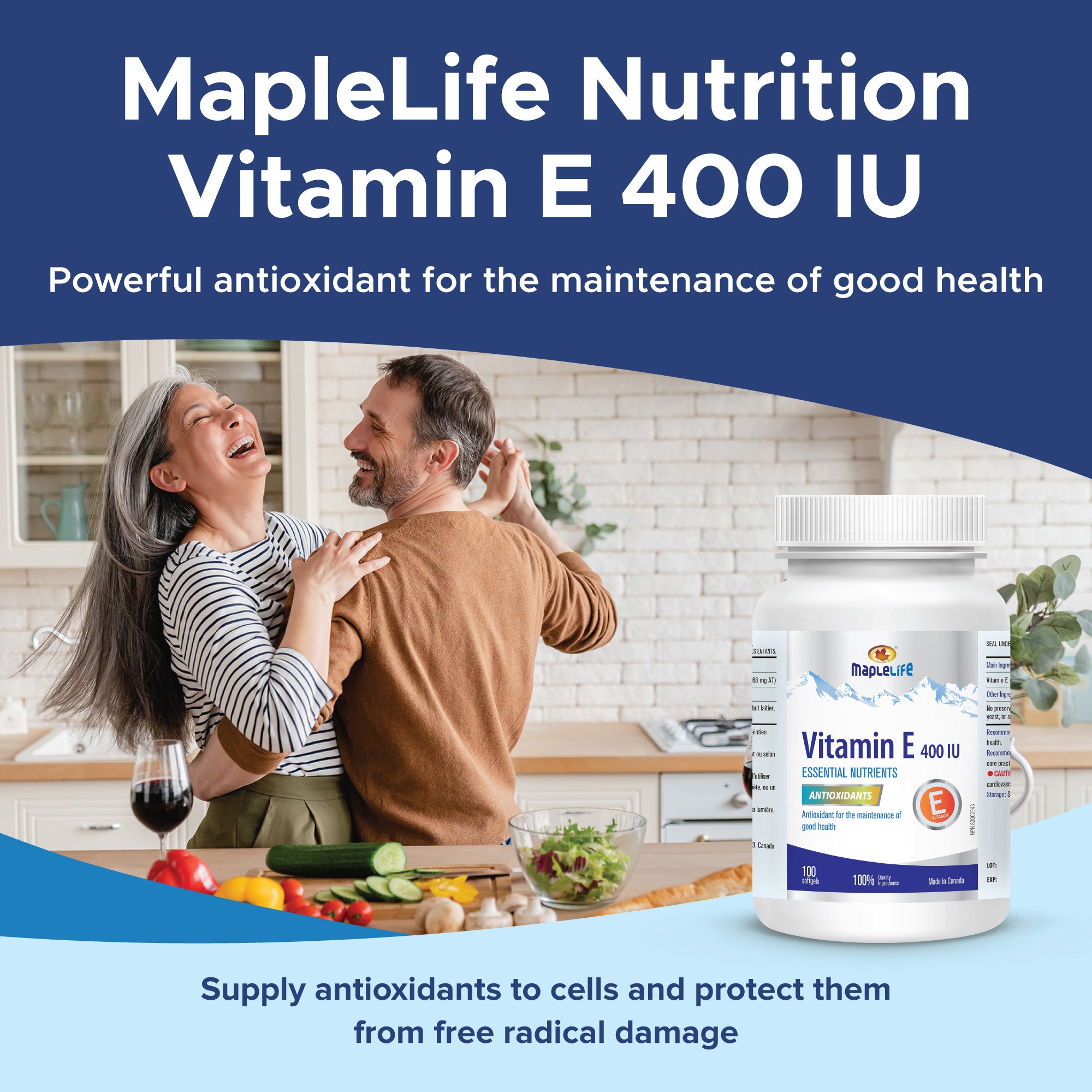 Vitamin E 400IU 100 softgels