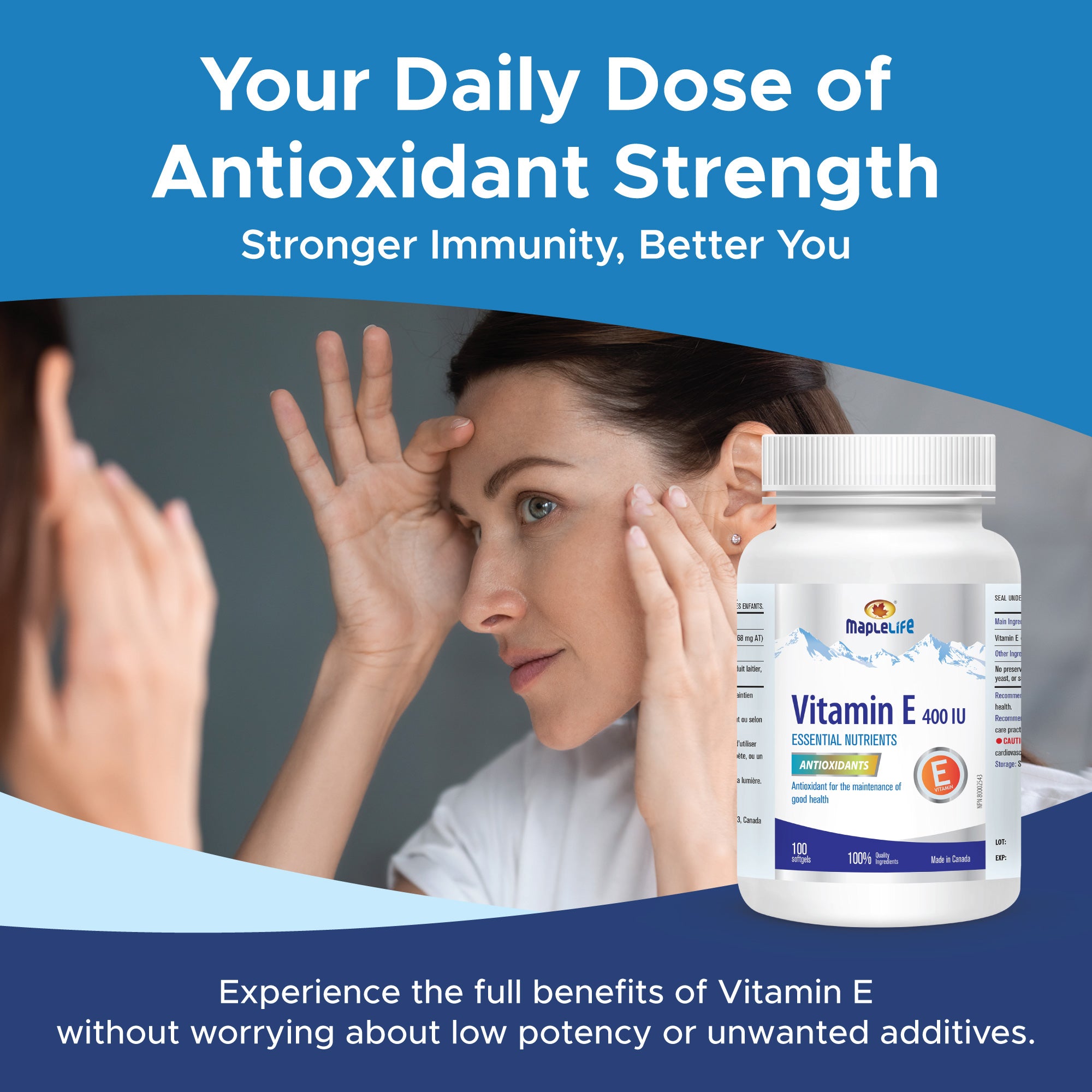 Vitamin E 400IU 100 softgels