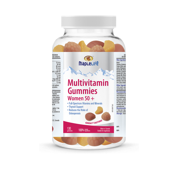 Multivitamin Gummies Women 50+ 130 Gummies